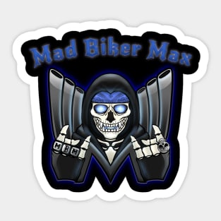 Mad Biker Max Sticker